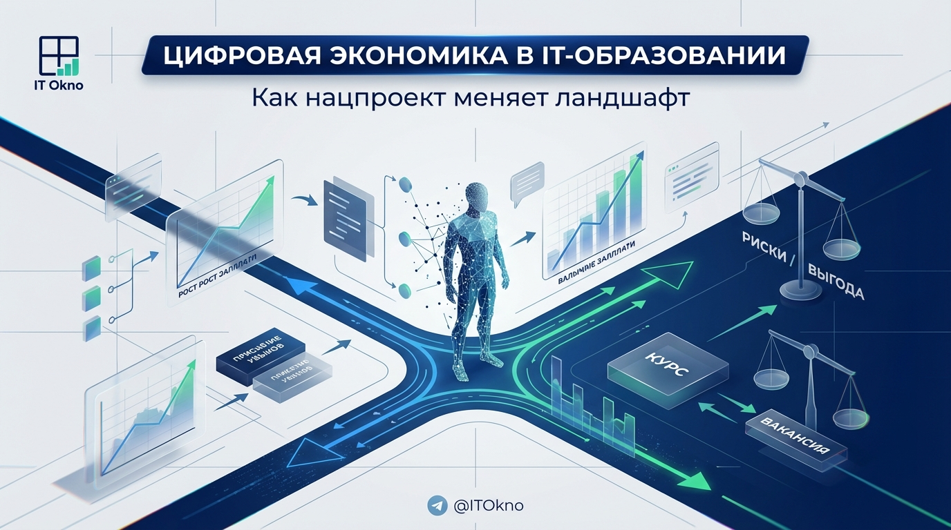 Студенты за компьютерами в рамках реализации нацпроекта Цифровая экономика