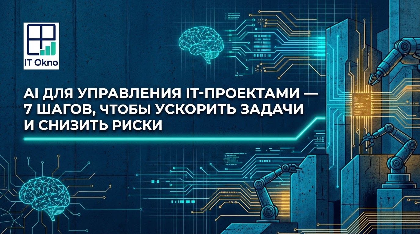AI для управления IT-проектами — 7 шагов, чтобы ускорить задачи и снизить риски
