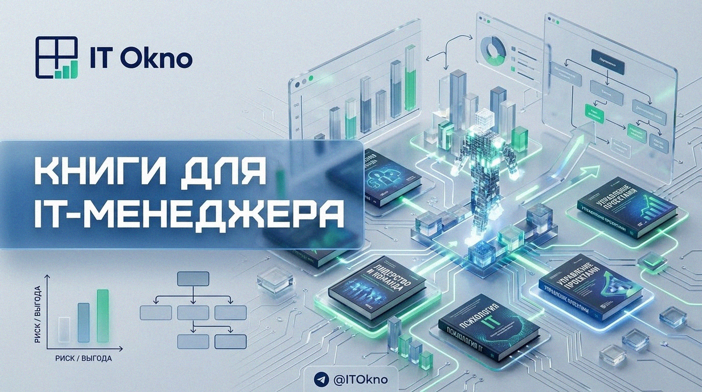 Книги для саморазвития менеджера проектов и руководителя в IT