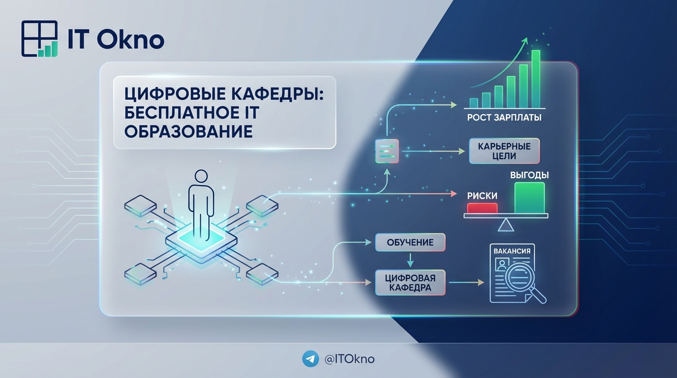 Студенты изучают программирование на цифровой кафедре в университете