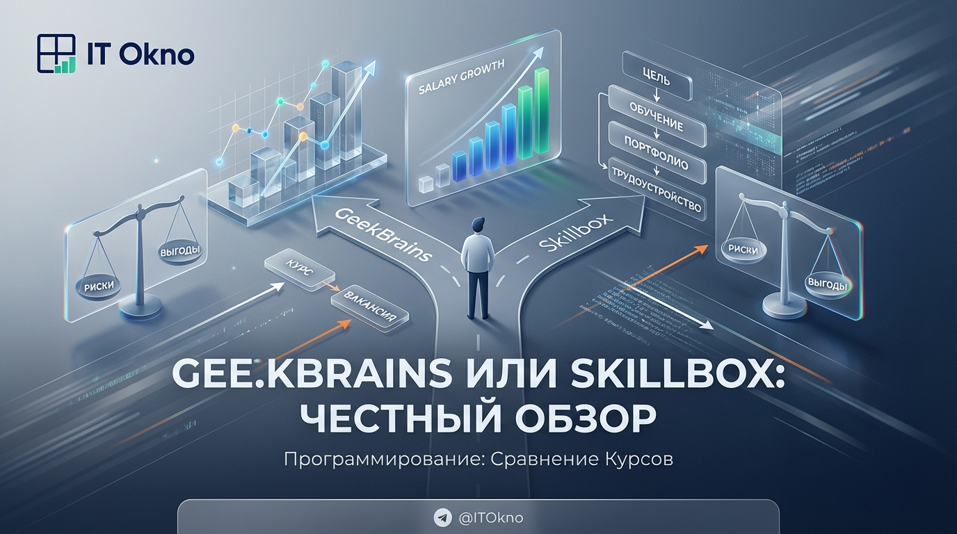 Сравнение платформ онлайн-обучения GeekBrains и Skillbox: обзор курсов программирования