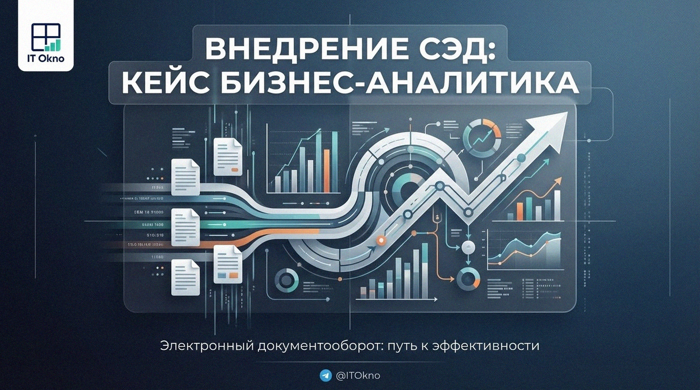 Схема внедрения электронного документооборота в бизнес-процессы компании