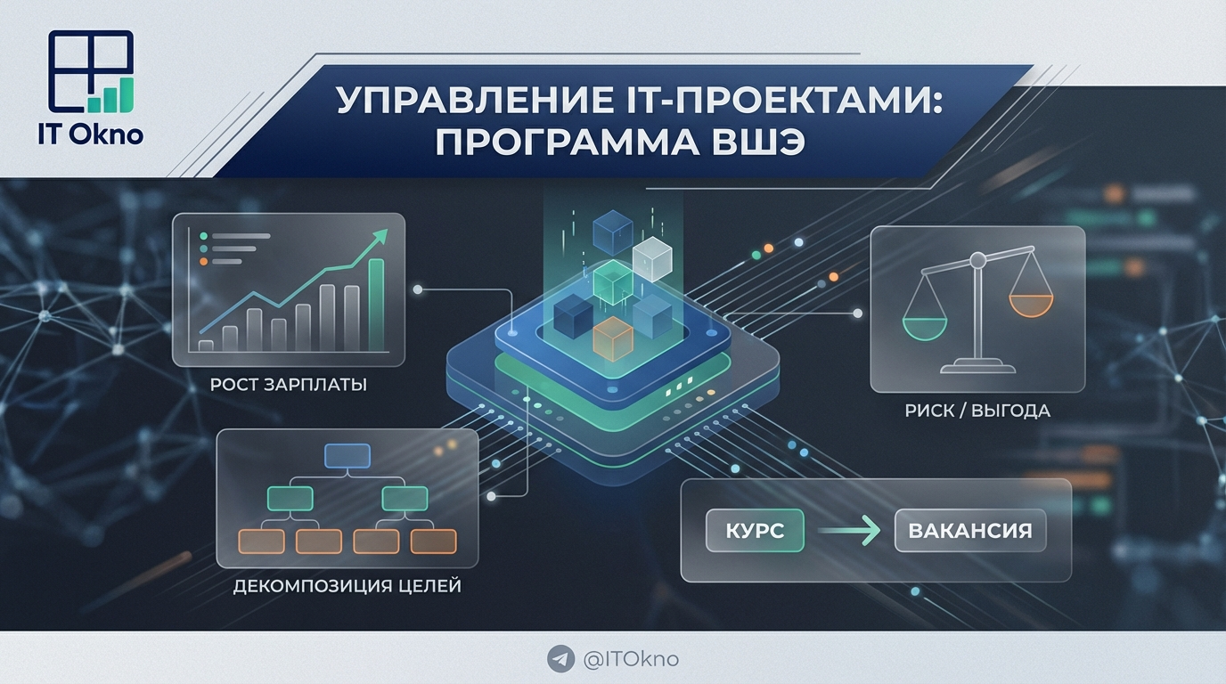 Обучение на программе Управление IT-проектами в Высшей школе экономики