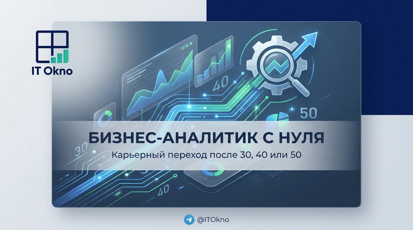 Как стать бизнес-аналитиком с нуля: руководство по смене профессии после 30, 40 и 50 лет