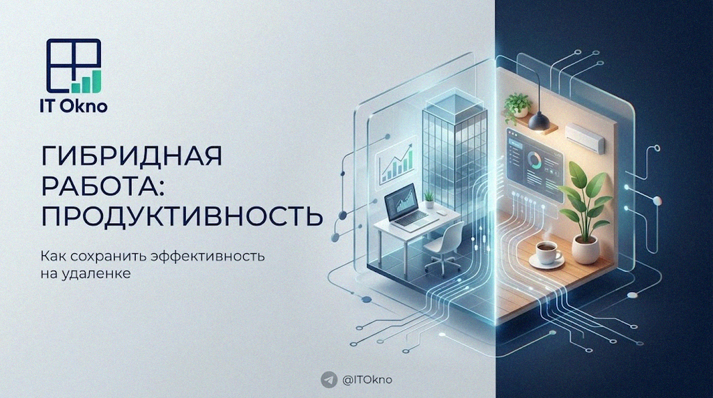 Организация рабочего пространства для гибридной работы: как сохранить продуктивность на удаленке